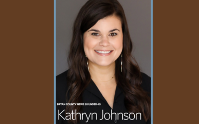 Kathryn Johnson, Coleman Company’s Director of Marketing and Business Development, Named to Bryan County News’ 20 Under 40